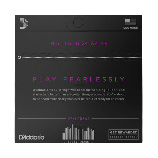 D’addario NYXL09544 9.5-44 Super Light Plus Electric Guitar Strings