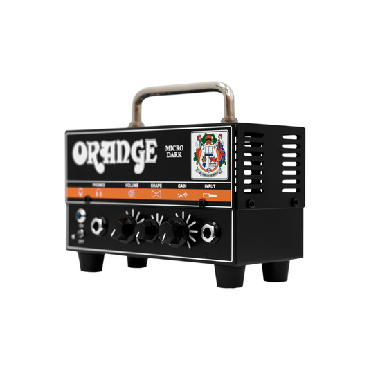 Orange Micro Dark 20W Hybrid Guitar Amp Head with High-Gain Preamp & CabSim Headphone Out