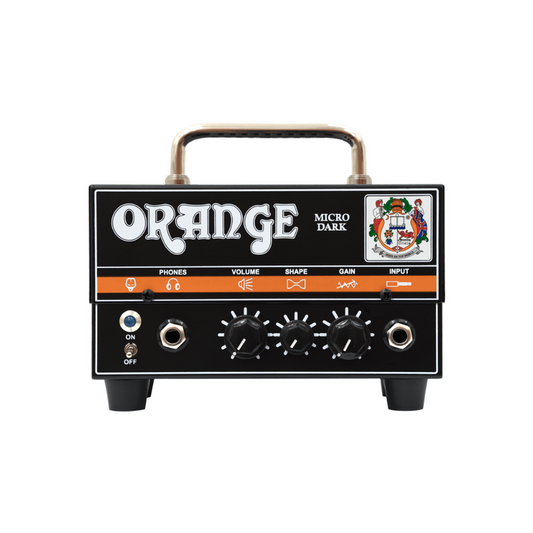 Orange Micro Dark 20W Hybrid Guitar Amp Head with High-Gain Preamp & CabSim Headphone Out