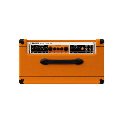 Orange Super Crush 100 Combo – 100W Solid-State 1x12" Guitar Amp with Dual Channels, CabSim, and FX Loop