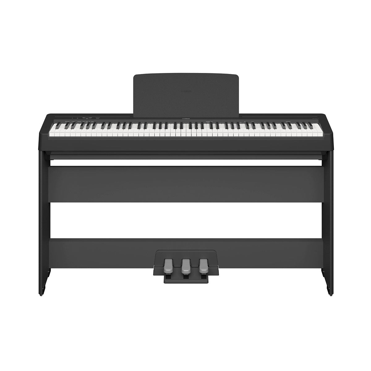 Yamaha P-145 Portable Digital Piano with Wooden Stand and Pedal Unit