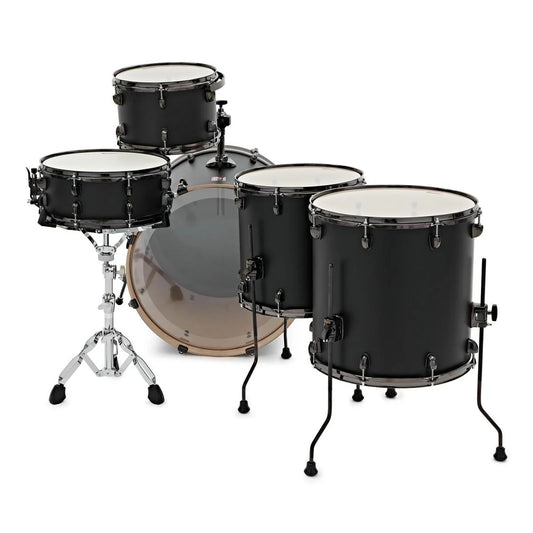 Premier Artist 22" 5pc Heavy Rock Shell Pack, Matte Black