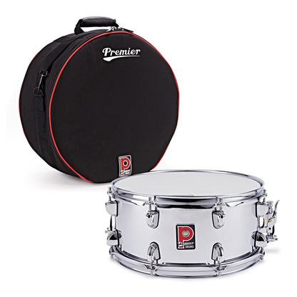 Premier Artist 14" x 6.5" Steel Snare Drum, Chrome