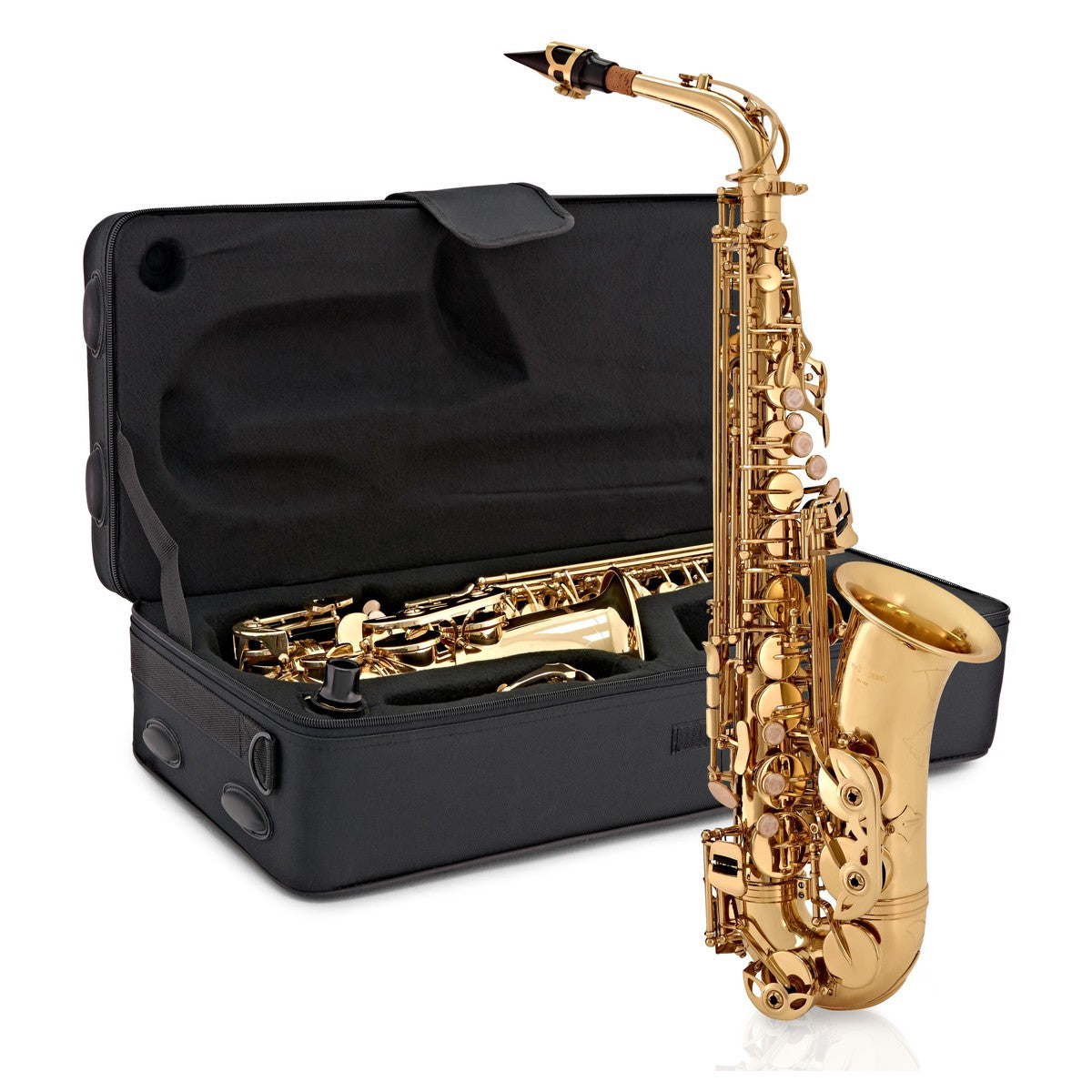 Professional Alto Saxophone – Gold Lacquer Finish
