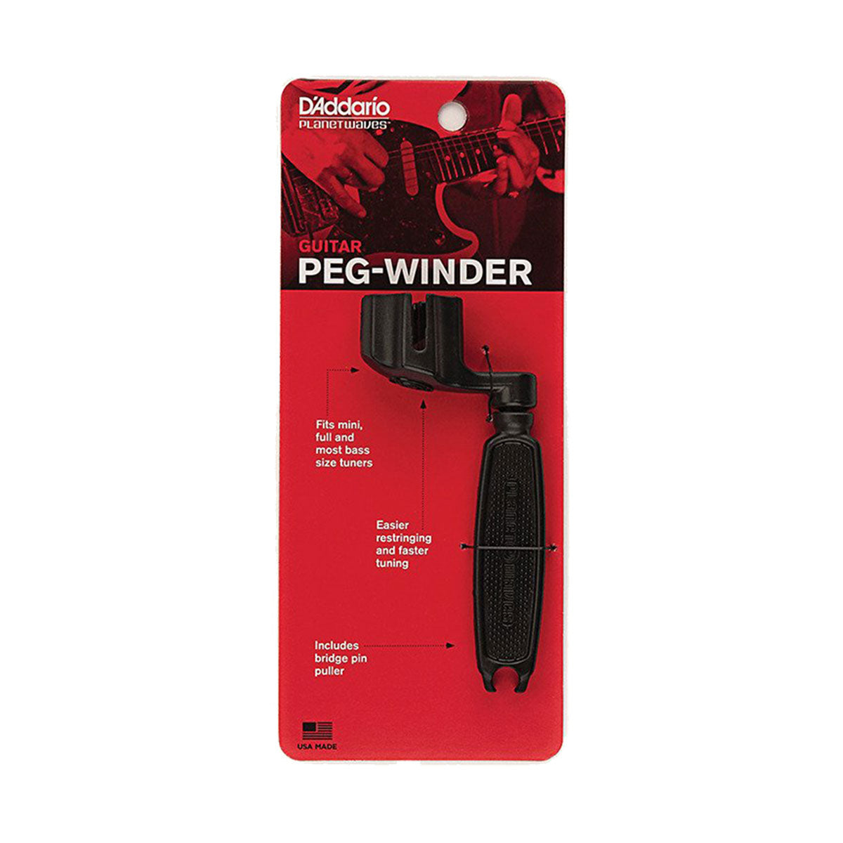 D'Addario PWPW1 Peg Winder view