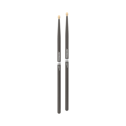 Promark RBH565AW-Gray 5A Rebound Painted Hickory Drumstick