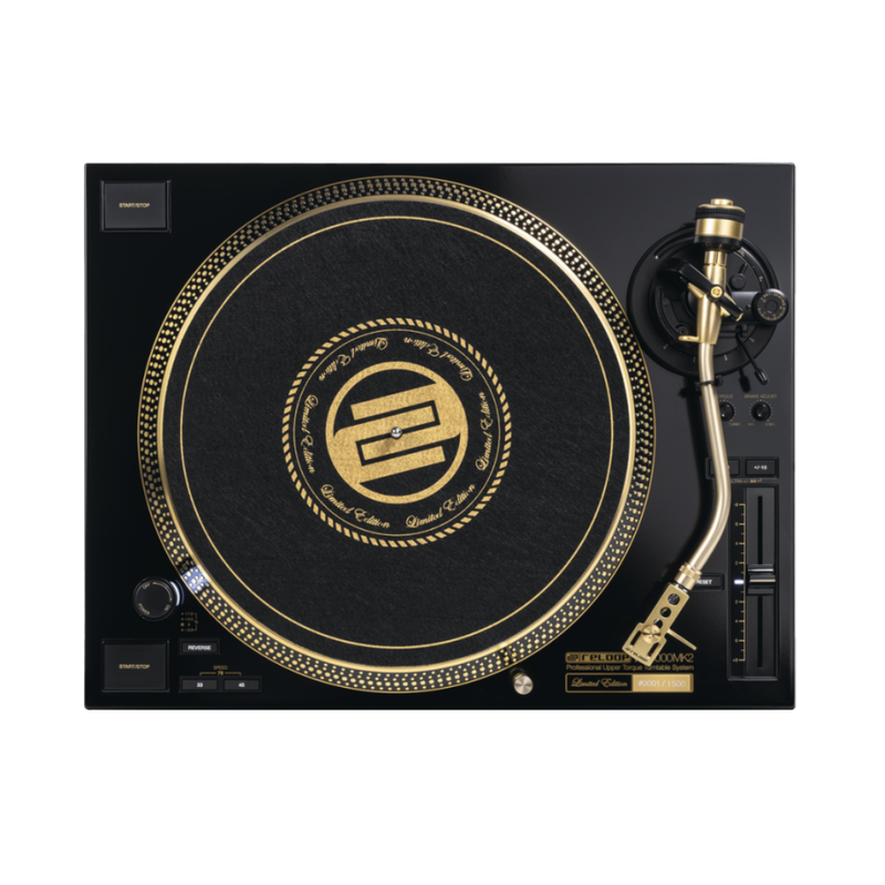 Reloop RP-7000 MK2 DJ Turntable, Limited Edition, Gold