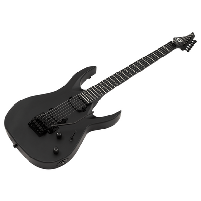 S by Solar Electric Guitar AB4.6FRC – Carbon Black Matte