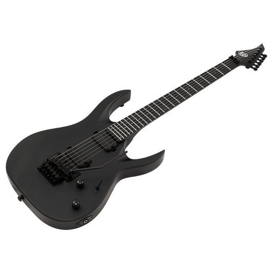 S by Solar Electric Guitar AB4.6FRC – Carbon Black Matte