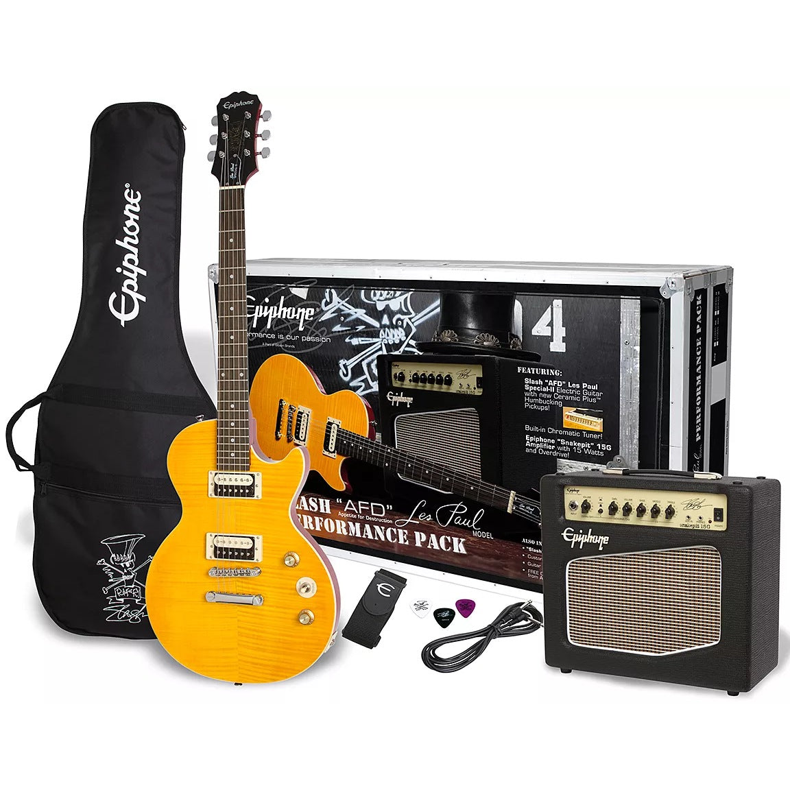 Epiphone Slash AFD Les Paul Performance Pack