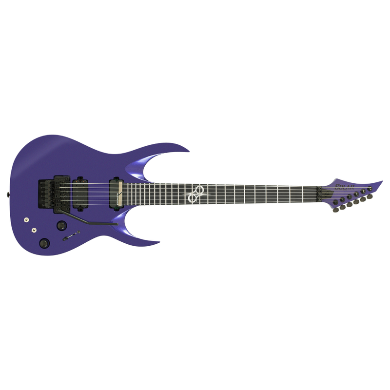Solar Guitars A1.6FRPM Sustainiac+ Electric Guitar – Metallic Purple Gloss