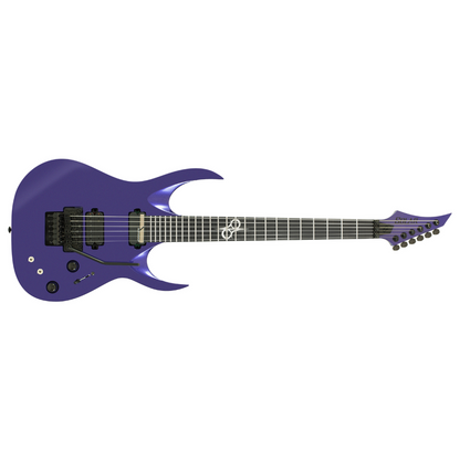 Solar Guitars A1.6FRPM Sustainiac+ Electric Guitar – Metallic Purple Gloss