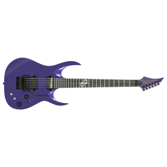 Solar Guitars A1.6FRPM Sustainiac+ Electric Guitar – Metallic Purple Gloss