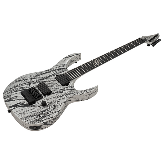 Solar Guitars A1.6SOP Canibalismo Electric Guitar – Silver Open Pore Matte