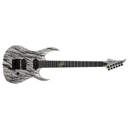 Solar Guitars A1.6SOP Canibalismo Electric Guitar – Silver Open Pore Matte