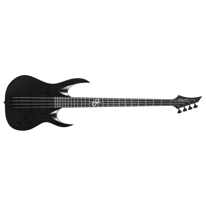 Solar Guitars AB2.4BOP SK – Black Open Pore Matte