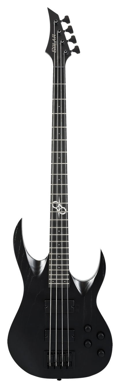 Solar Guitars AB2.4BOP SK – Black Open Pore Matte