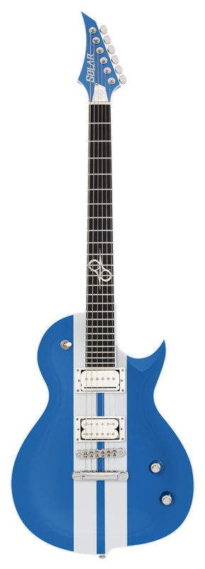 Solar Guitars GC1.6GK Electric Guitar – Greek Goddess Racing Stripes