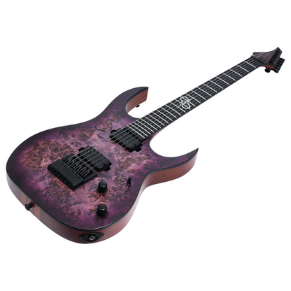Solar Guitars S1.6PP – Poplar Purple Burst Matte