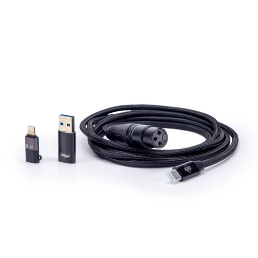 Sontronics High Quality XLR-USB Cable for Dynamic Microphones