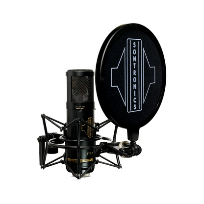 Sontronics STC-3X Pack Large-Diaphragm Condenser Microphone with Shockmount, Pop Filter &amp; Cable
