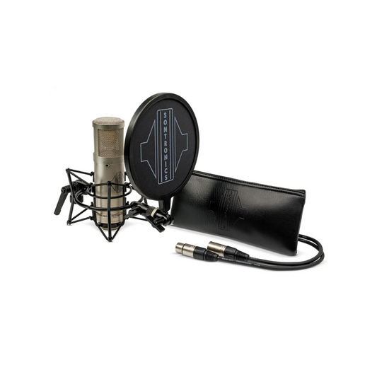 Sontronics STC-3X Pack Large-Diaphragm Condenser Microphone with Shockmount, Pop Filter &amp; Cable