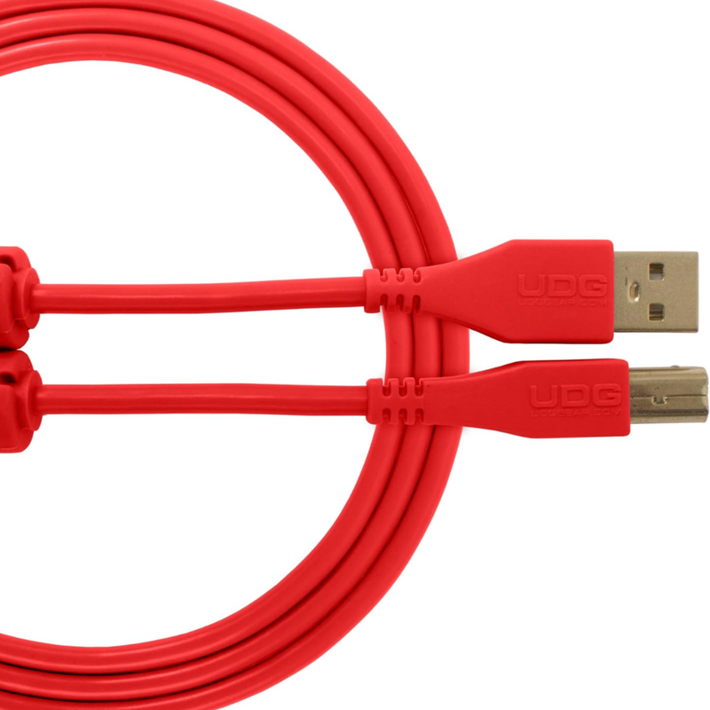UDG Ultimate Audio Cable USB 2.0 A-B, Straight, 1 m (Multiple Colors Available)