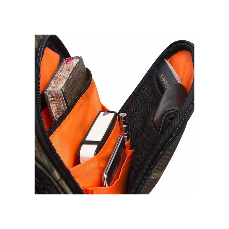 UDG Ultimate DIGI Backpack, Black Camo/Orange Inside