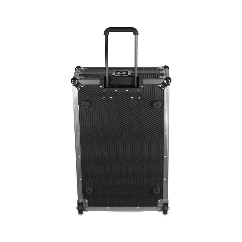 UDG Ultimate Flight Case Multi Format Plus (Laptop Shelf, Trolley + Wheels), XXL, Black