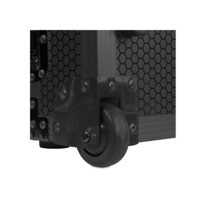 UDG Ultimate Flight Case Set Pioneer CDJ-3000 / A9, (Laptop Shelf + Wheels), Black
