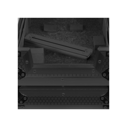 UDG Ultimate Flight Case Set Pioneer CDJ-3000 / A9, (Laptop Shelf + Wheels), Black