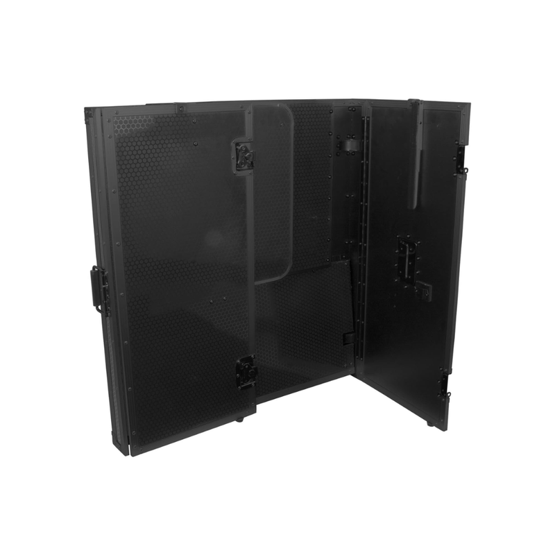 UDG Ultimate Fold Out DJ Table MK2 Plus (Wheels), Black