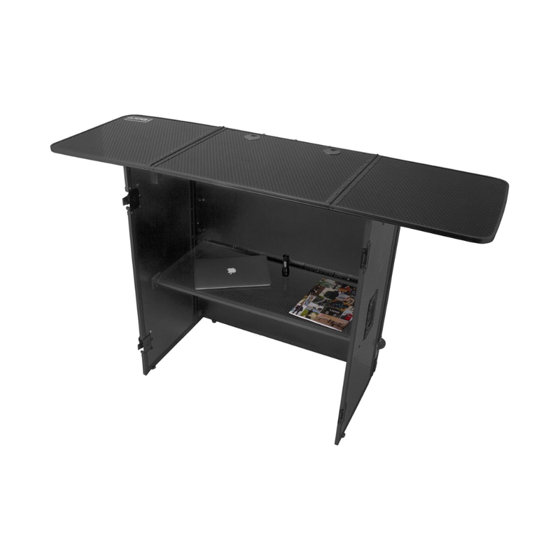 UDG Ultimate Fold Out DJ Table MK2 Plus (Wheels), Black