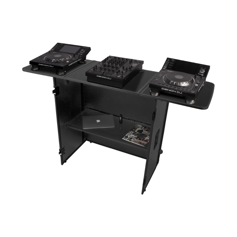 UDG Ultimate Fold Out DJ Table MK2 Plus (Wheels), Black