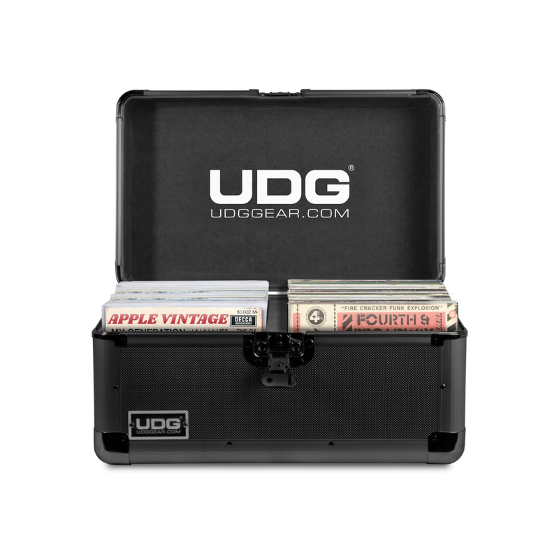 UDG Ultimate Pick Foam 7" Record Case 200 Vinyl, Black