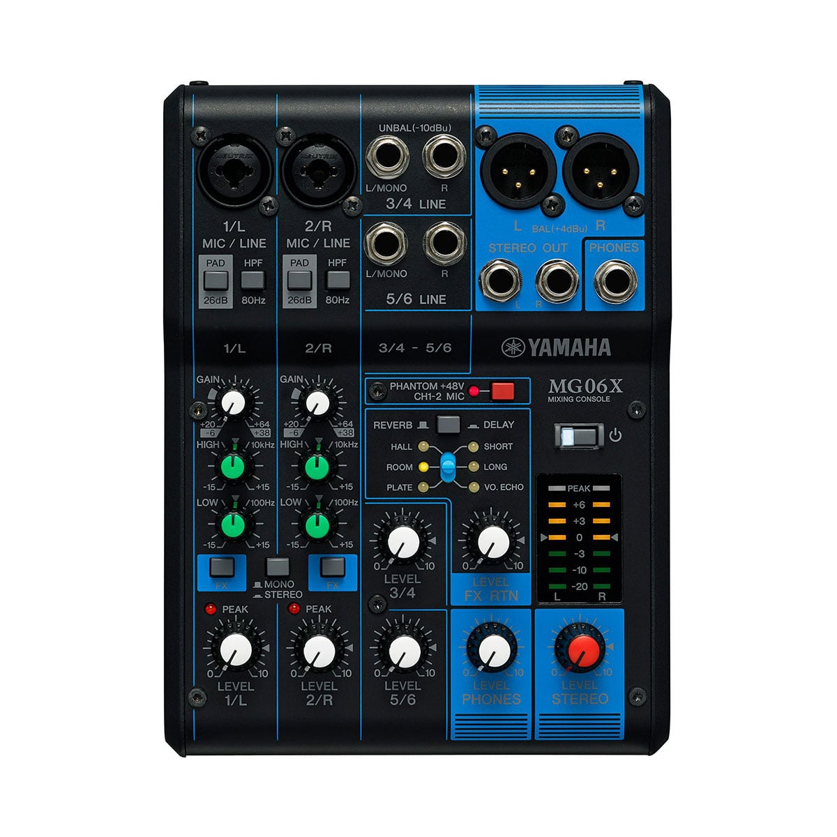 Yamaha MG06X 6-Channel Mixer